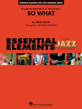 So What Jazz Ensemble sheet music cover